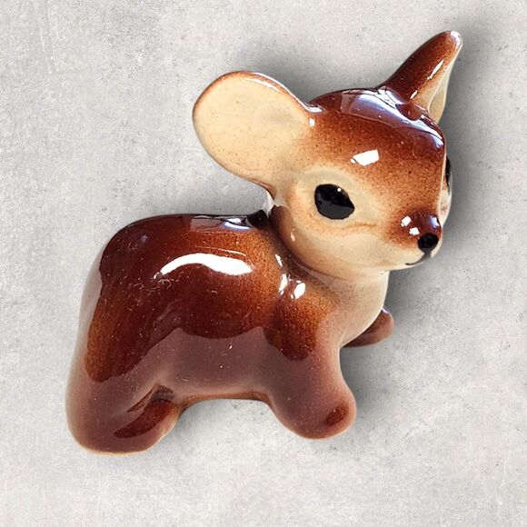 Vintage Fred Kaye Bear Cub Figurine Mid Century Ceramic California Pottery Cute - Picture 2 of 9